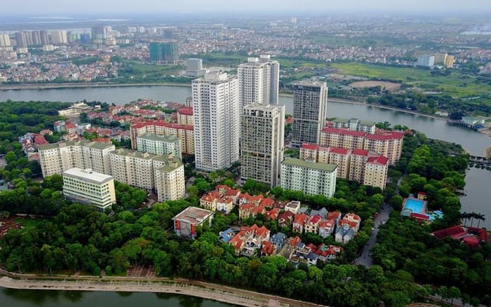 Ngân hàng rao bán nhà 250m² ở bán đảo Linh Đàm, giá khởi điểm hơn 27 tỷ đồng
